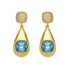 Luxenter Sethi Boucles D'oreilles Finition En or 18 Carats