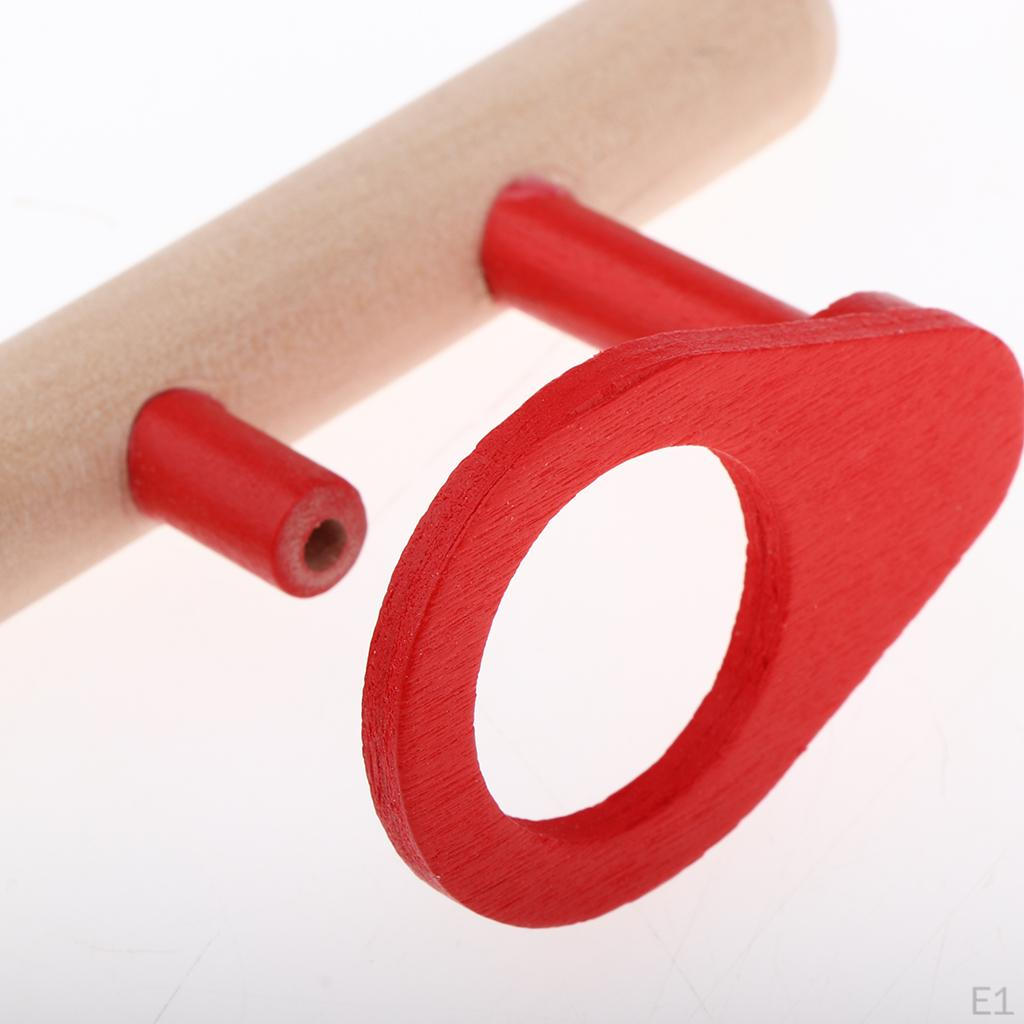 Детская игра-балансир с плавающим мячом, деревянная игрушка-надувной шарик