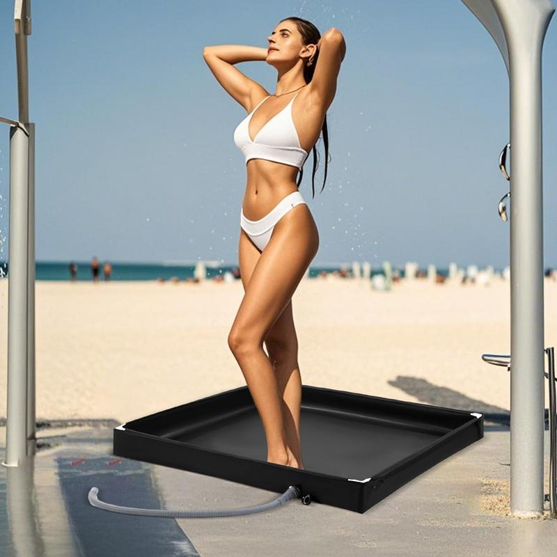 Складная палатка-душ для кемпинга с основанием пола, уличная палатка, поддон для душа, портативный поддон для душа, основание душевой кабины для автодома, для кемпинга, путешествий