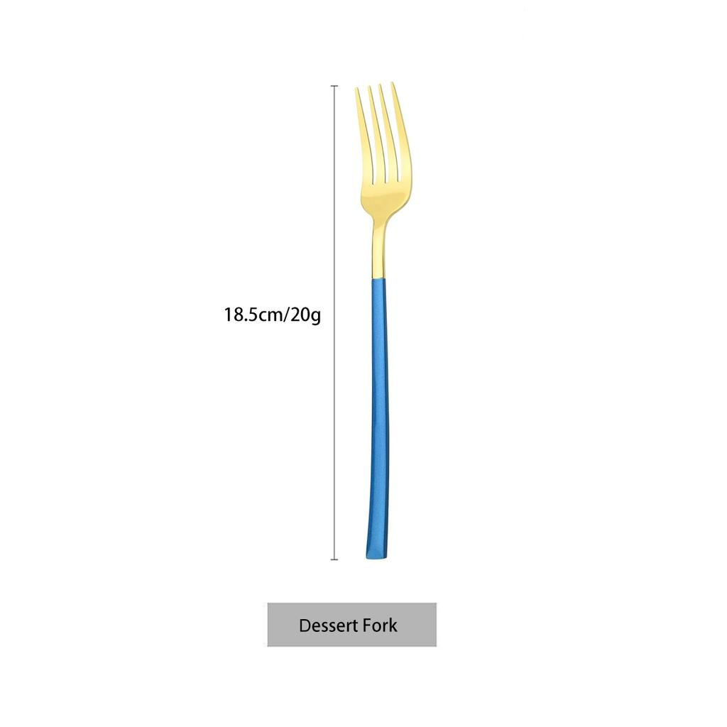 1 шт., десертная вилка, набор столовой посуды, обеденная вилка из нержавеющей стали, столовые приборы, посуда, кухонное серебро, столовые приборы высокого качества