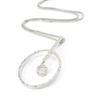 Altesse [I3214] - Collier Argent 'Déesse' Blanc