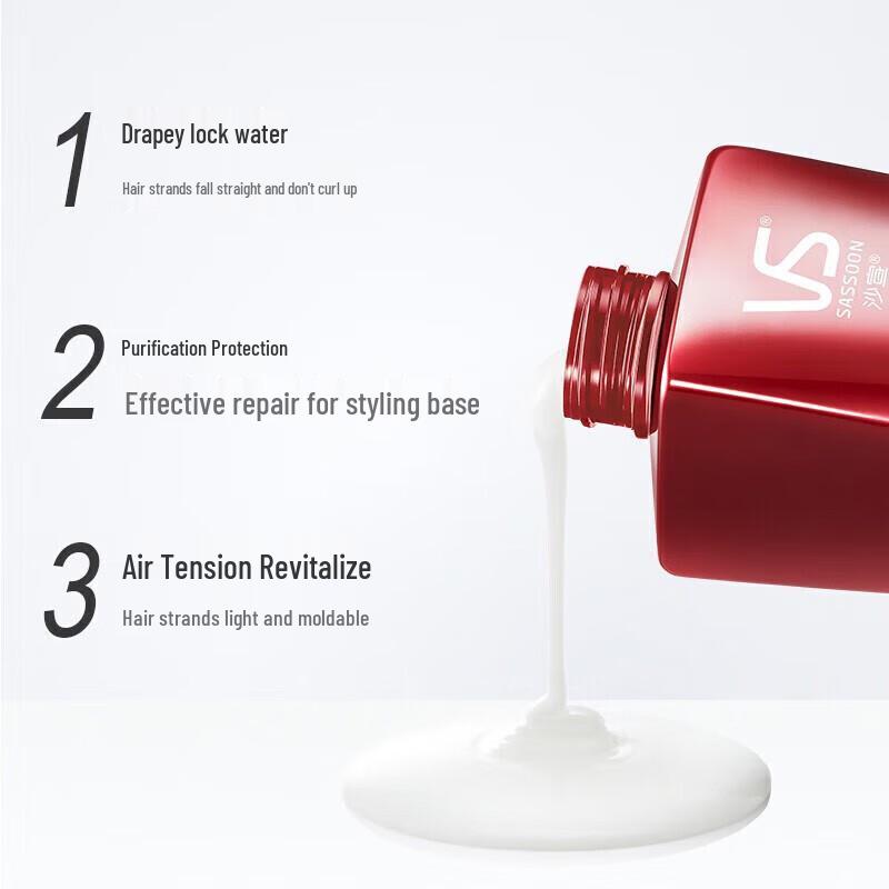 VS Sassoon Smooth & Straight Shampoo (3x750g Pack)