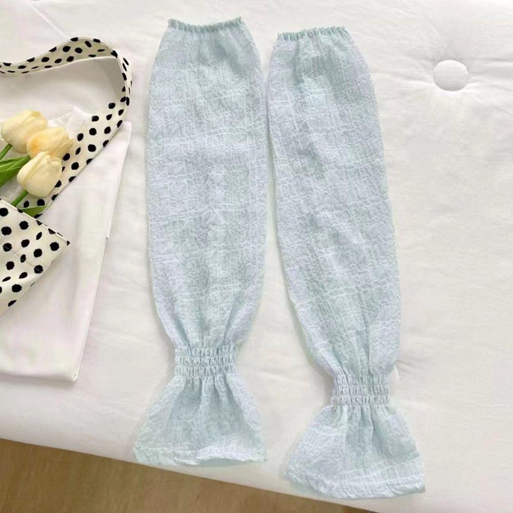 Тонкий рукав из ледяного шелка, защита от солнца, нарукавник, варежки для занятий спортом на открытом воздухе, женские