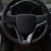 ABS панель рулевого колеса с блестками накладка наклейка для Chevrolet Cruze 2009-2012 2013 2014 2015 седан хэтчбек