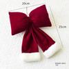 New Year Wine Red Bowknot Creative Pendant New Xmas Tree Charm  Merry Christmas