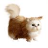 Kids Toy Fake Cat Soft Kitten Doll Baby Toy Cat Model Plush Cat Toys Stuffed Kitten Simulation Cat