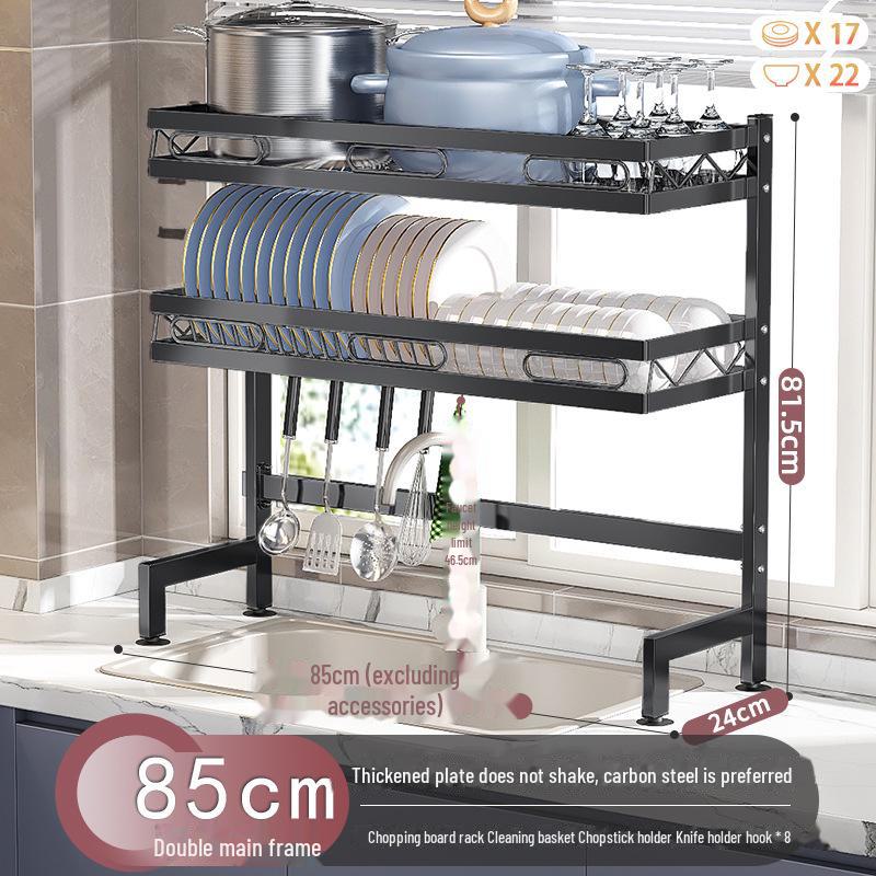 Многофункциональная кухонная мойка для хранения посуды и слива