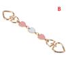 Bag Extension Chain Crossbody Heart-Shape Chain Strap Handbag Diy Hanging Buckle