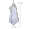 Halloween Ghost Decoration Spooky Ghost Bride Halloween Decoration Realistic Haunted House Prop with Lanyard