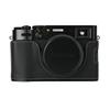 Aluminum Metal Camera Bag Genuine Leather Half Body Case For Fujifilm X100V Fuji X100v Battery Opening Bottom Cover