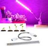 USB 5V LED Grow Light Full Spectrum Plant Lamp с гибким шлангом для внутренней теплицы Фитолампа для рассады цветов Гидропонное освещение