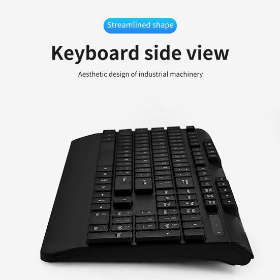 Клавиатура 669 Concision Эргономичная Ультратонкая Энергосберегающая