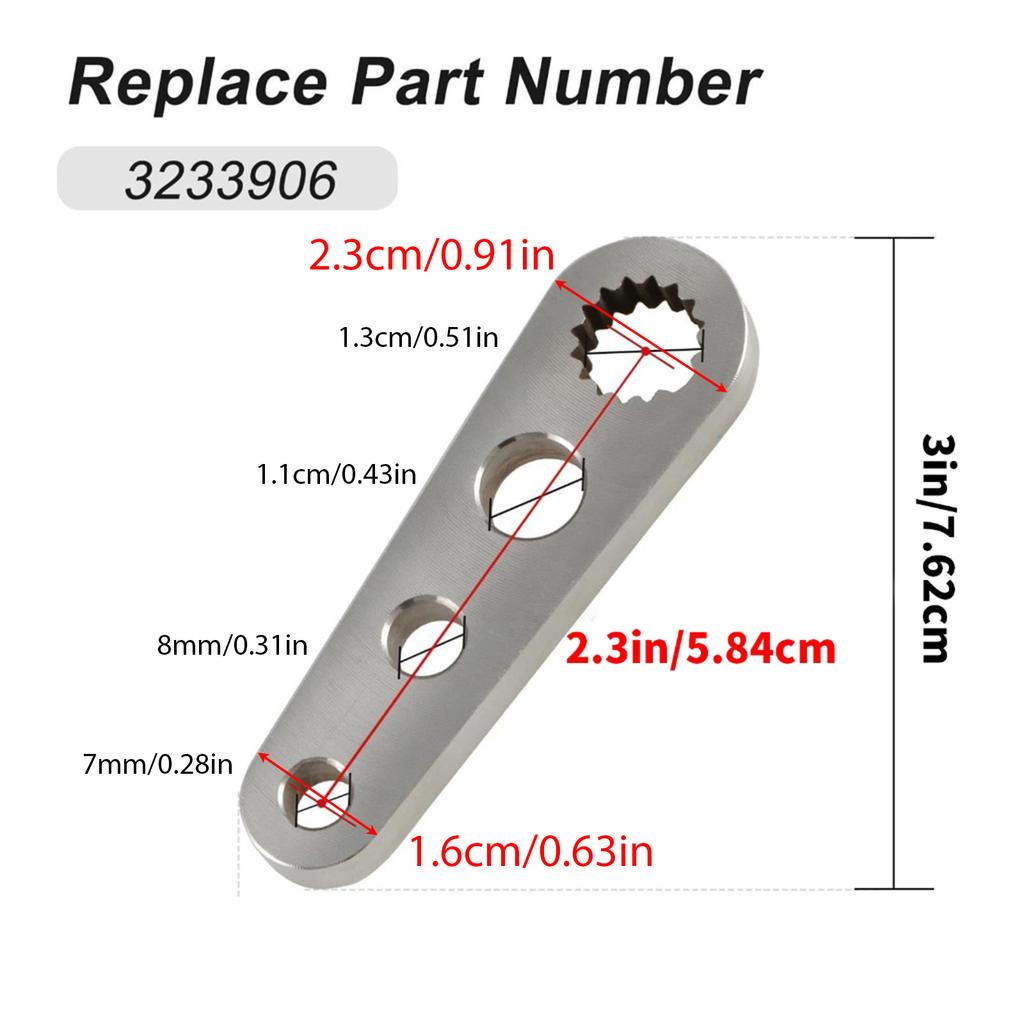Высокопрочный стальной рычаг переключения передач заднего хода, заменяет 3233906, прецизионный стальной рычаг переключения передач для Polaris