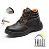 Водонепроницаемые мужские ботинки. Удобная рабочая обувь. Защитная обувь с противоударными кроссовками. Нескользящая обувь с защитой от проколов.