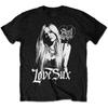 AVRIL LAVIGNE Футболка Love Sux с коротким рукавом Черная Унисекс Все размеры от S до 5XL bhd21 Унисекс Футболка