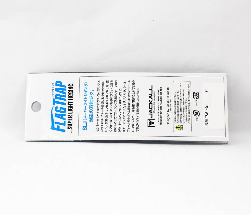 Jackall Metal Jig Flag Trap 40 Grams Around Glow (2061)