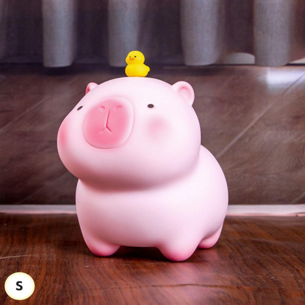 Capybara Capybara Piggy Bank Waterproof Safe Deposit Box Crayon Capybara Piggy Bank  Coins Cash