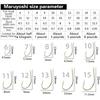 100 шт. В коробке Крючки Marusei Изогнутый С шипами Острые Черные Высокоуглеродистая сталь Крючки для ловли в дикой природе