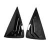 For Opel Corsa      ABS Plastic Rear Window Quarter Louver Cover Side Vent Trim Car Adhesive Accessories