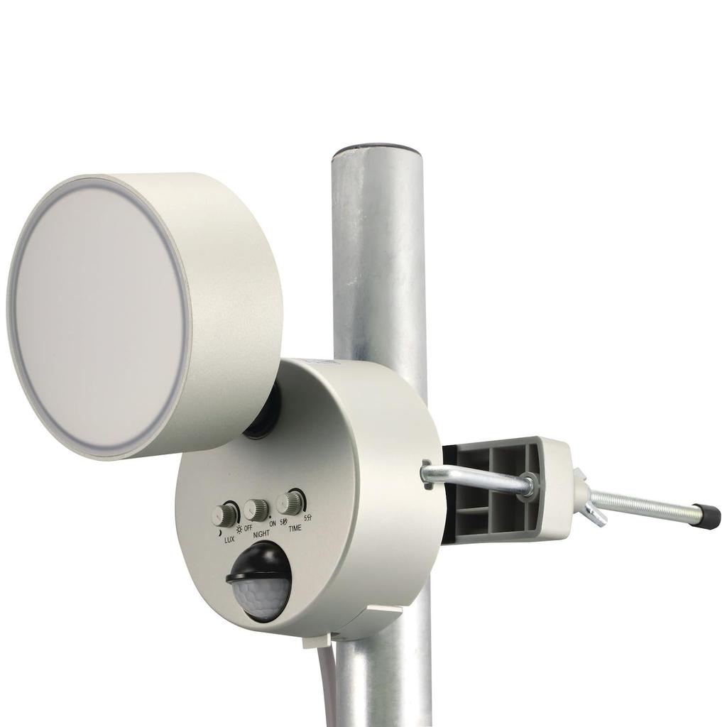 DX Antenna LED Sensor Light, Single Light, AC Outlet Type, DSLD10D1(S)