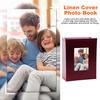 Вставной фотоальбом в обложке из искусственной кожи, 50 страниц, 100 карманов, 4x6 дюймов, для свадеб, путешествий, вечеринок по случаю рождения ребенка, детей, семейных юбилеев, фотокнига