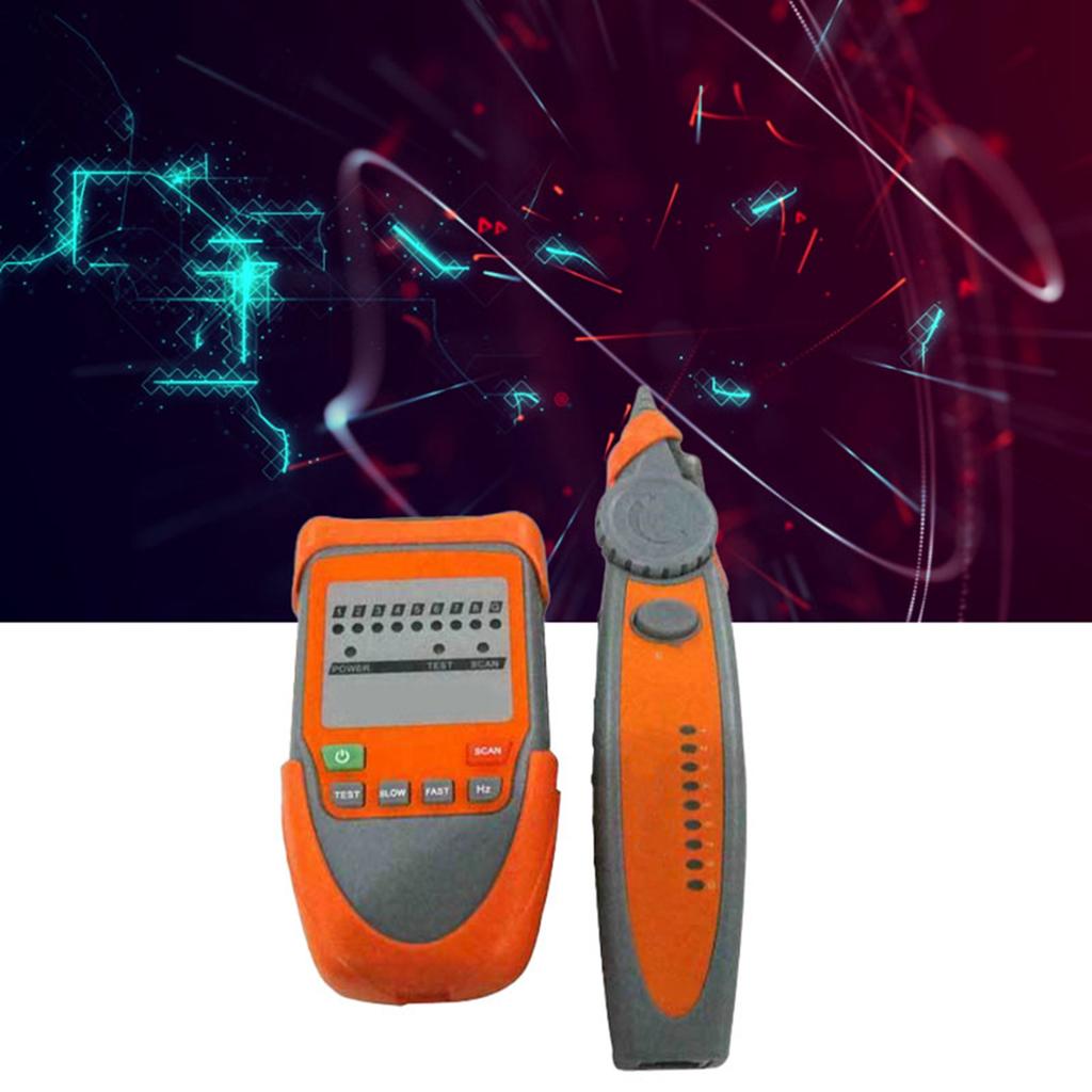 Тестер сетевого кабеля Многофункциональный визуальный детектор неисправностей Точный сетевой искатель линии Провод