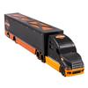 Maisto Scale Custom Trailer Truck Diecast Model Car 1/64 Harley-Davidson / (11516 (BLACK/ORANGE))