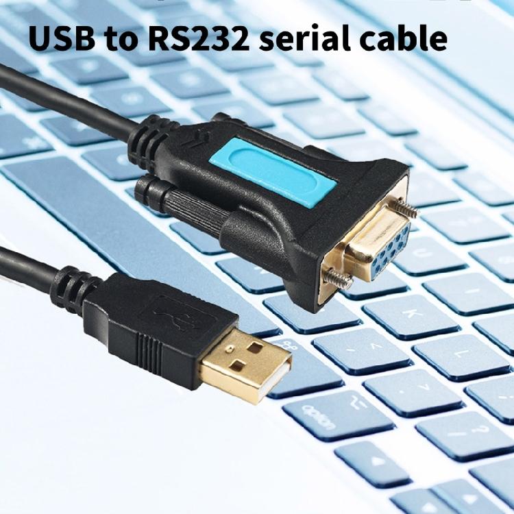 USB-адаптер RS232 с чипсетом PL2303, кабель-конвертер Serial DB9, поддержка кассового аппарата, модема, сканера, камеры