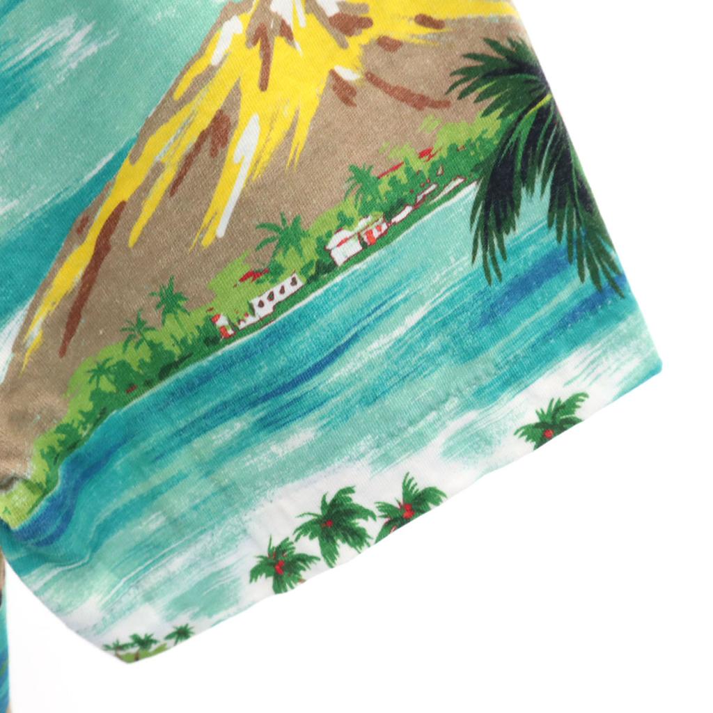 Polo Ralph Lauren Tropical Pattern Short Sleeve Custom Slim Fit T-shirt S Men's Used