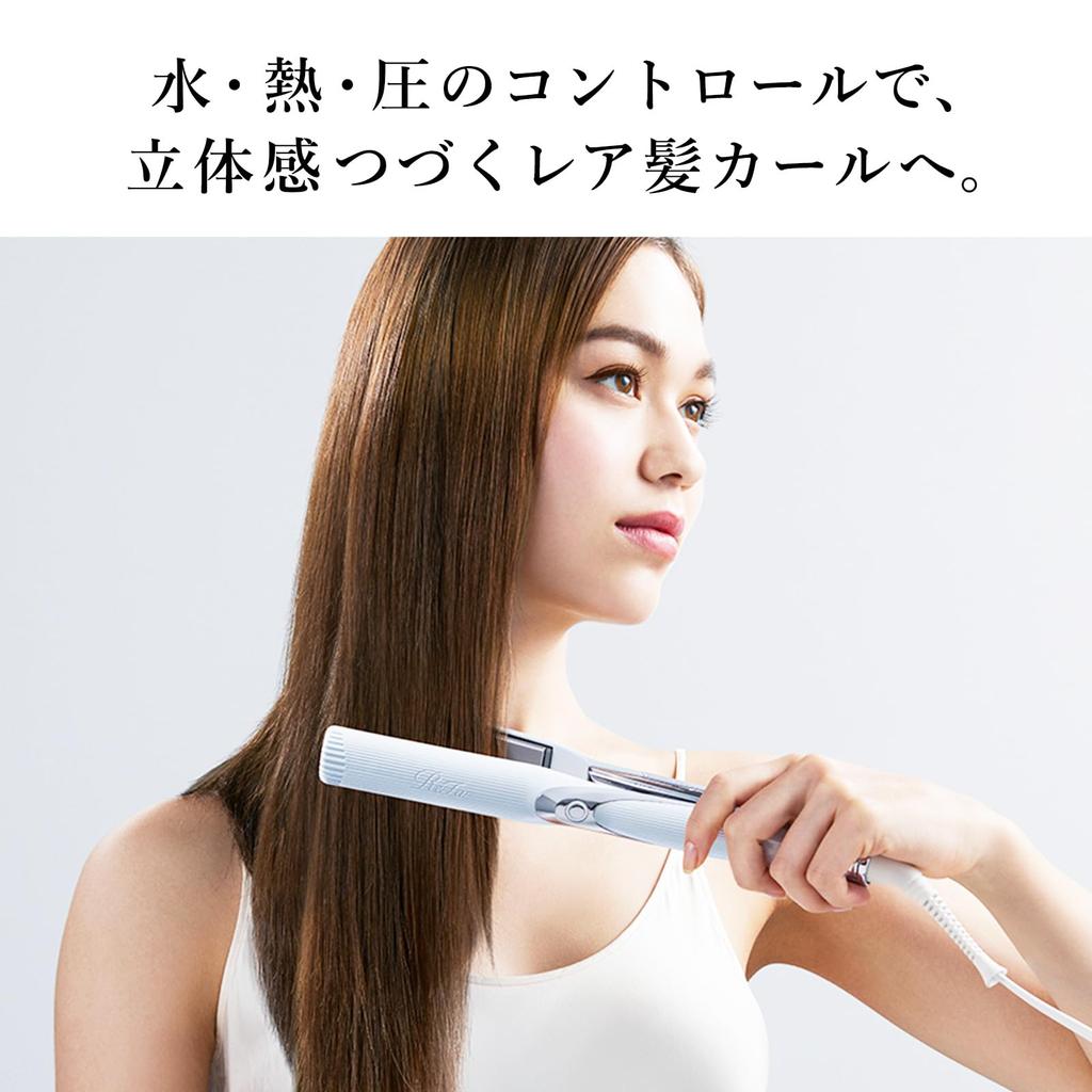 Store ReFa STRAIGHT IRON PRO Hair Arrangement Guidebook Included New Model [Official Only] (white)