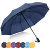 ZOMAKE Folding Automatic Opening and 10 Strong Wind Super Extra Large Rainy Season Typhoon For Rain and Storage Bag Included Umbrella, One-touch