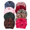 Newborn Velvet Hats, Solid Color Bowknot Warm Soft Autumn Winter Cap for Baby Boys and Girls