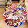 1PC Cardcaptor Sakura Characters Automatic Umbrella - Suitable Travel Outdoor Portable Umbrella Birthday Gift Daily Essentials