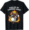 Футболка «Заряжено яростью от кофеина»