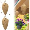 Crochet Wasp Nest Decoy Wasp Deterrent Decoy Faux Hornets Nest Repellent Hanging Wasp Nest Decoy for Housewarming Gift