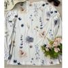 Spring and Autumn Women's Round Neck Pullover Long Sleeved T-shirt Elegant and Fashionable Floral Print T-shirt Womens New Style