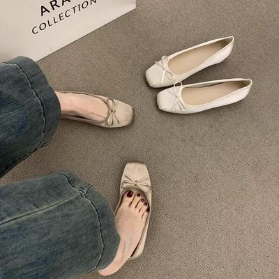 Французский стиль с юбкой, фея, вздымающейся на ветру, балетки универсальны, не утомляют, нежны к ногам, вечерние туфли красивы, одинарные