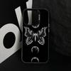 Dark Butterfly Series Phone Case For iPhone 17,16,15,14,13,12,11 Plus,Pro Max,XS,Colorful Silver Black Cover