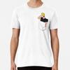 Johnny Bravo In Pocket Made In Australia Mens Tshirt S To 2XL