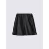 GU by Uniqlo Юбка в складку из искусственной кожи