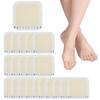 20 шт. водонепроницаемые пластыри для волдырей, мягкие гелевые гидроколлоидные подушечки для предотвращения образования волдырей для пяточной косточки мозолей