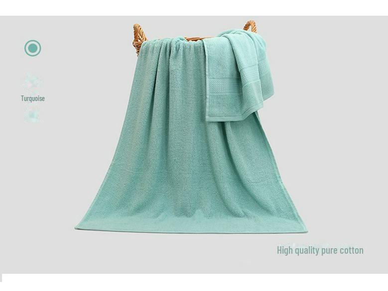 Банное полотенце из длинноволокнистого хлопка Синьцзян типа А - 340 г сатинового чистого хлопка, тонкая гребенная пряжа, индивидуальная упаковка