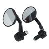 7/8 Inch Handlebar Aluminum Alloy Motorcycle RoundRearview Mirror Motorcycle Accessories Suitable For Coffee Racing Style