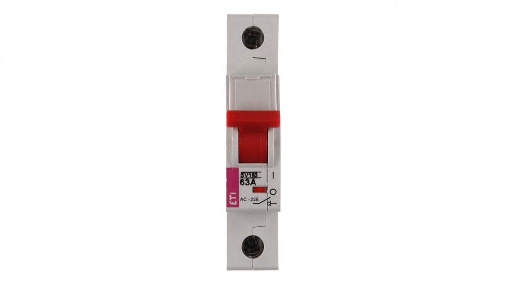 Rozłącznik Modułowy 63A 1P 230/400V Sv 163 002423114