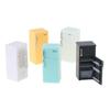 1 Pcs Dollhouse Home Furnishings Mini Color Plastic Refrigerator Model