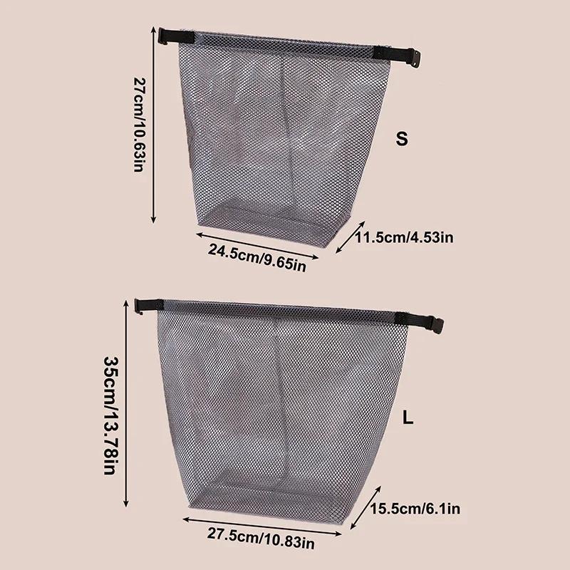 1×Waterproof Storage Bag Fitness Gym Swimming Clothing Storage Pouch Large Capacity Handbag Men Women Outdoor Travel Washing Bag
