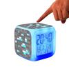 Minecraft Alarm Clock with LED Light Game Action Toy Home Decor