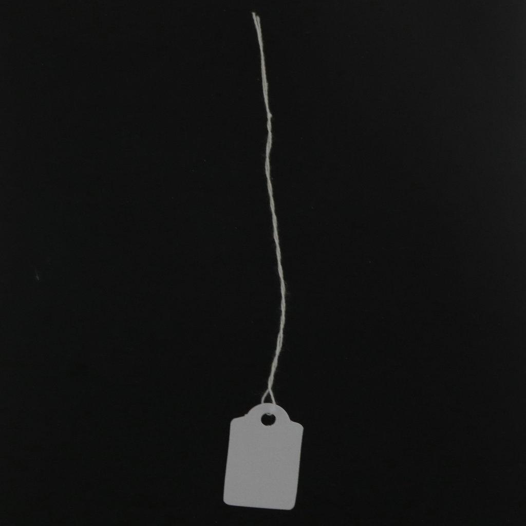 100 шт. Написанные от руки пустые ценники для ювелирных изделий с хлопковой нитью