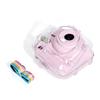 With Cute Sticker Travel Protective Shell for Fujifilm Instax Mini12 Camera Cover Protective Case