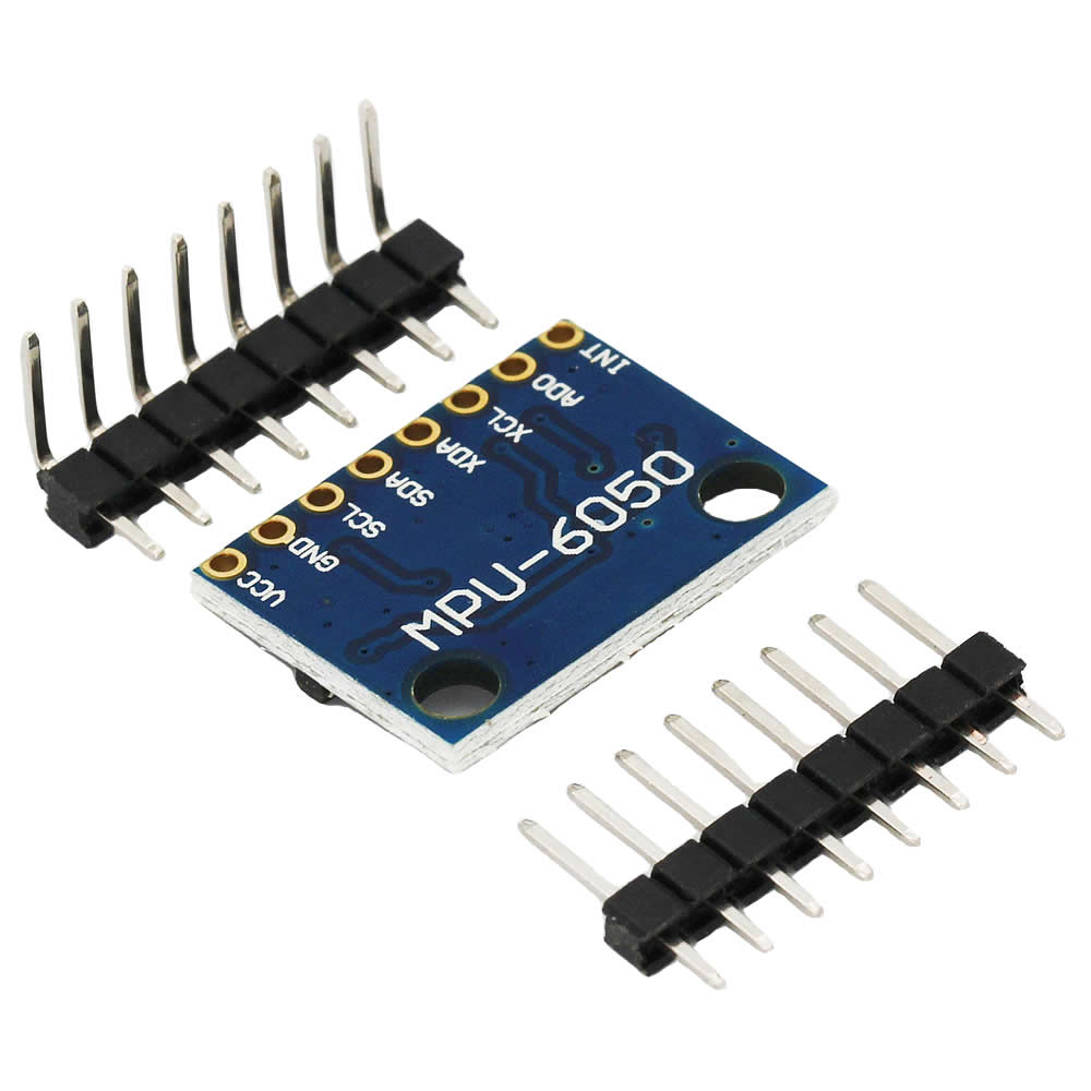 GY-521 MPU-6050 MPU6050 3-осевые аналоговые датчики гироскопа + модуль акселерометра IIC I2C для Arduino квадрокоптера дрона 3-5 В постоянного тока